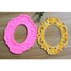 Fotorahmen im europäischen Stil, Silikonform, DIY-Kuchen, Schmuck, Basteln, Ton, Gips, Tropfenform