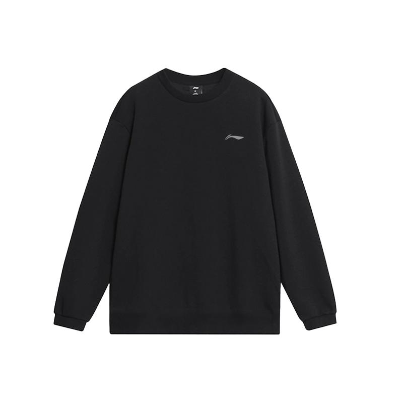 Li Ning Fall Winter Fleece Lined Thermal, Casual Sports Sweatshirt Men s YTLV098-1 2XL