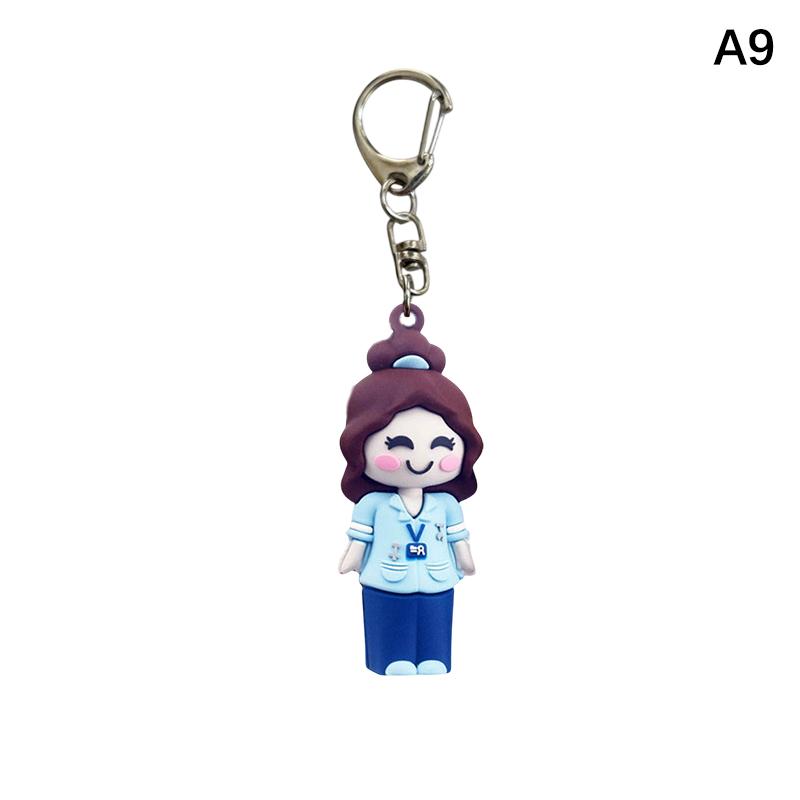 Paw Print Girl Shaped Ampoule Bottle Opener Keychain Rubber Cutter Aid Medication Vial Breaker Tool For Home Nurses And Doctors