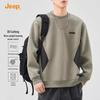 JEEP Men's Casual Round Neck Sweatshirt