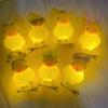 Flocked Little Yellow Duck Hair Clip - Cartoon Spring Clip Toy for Kids
