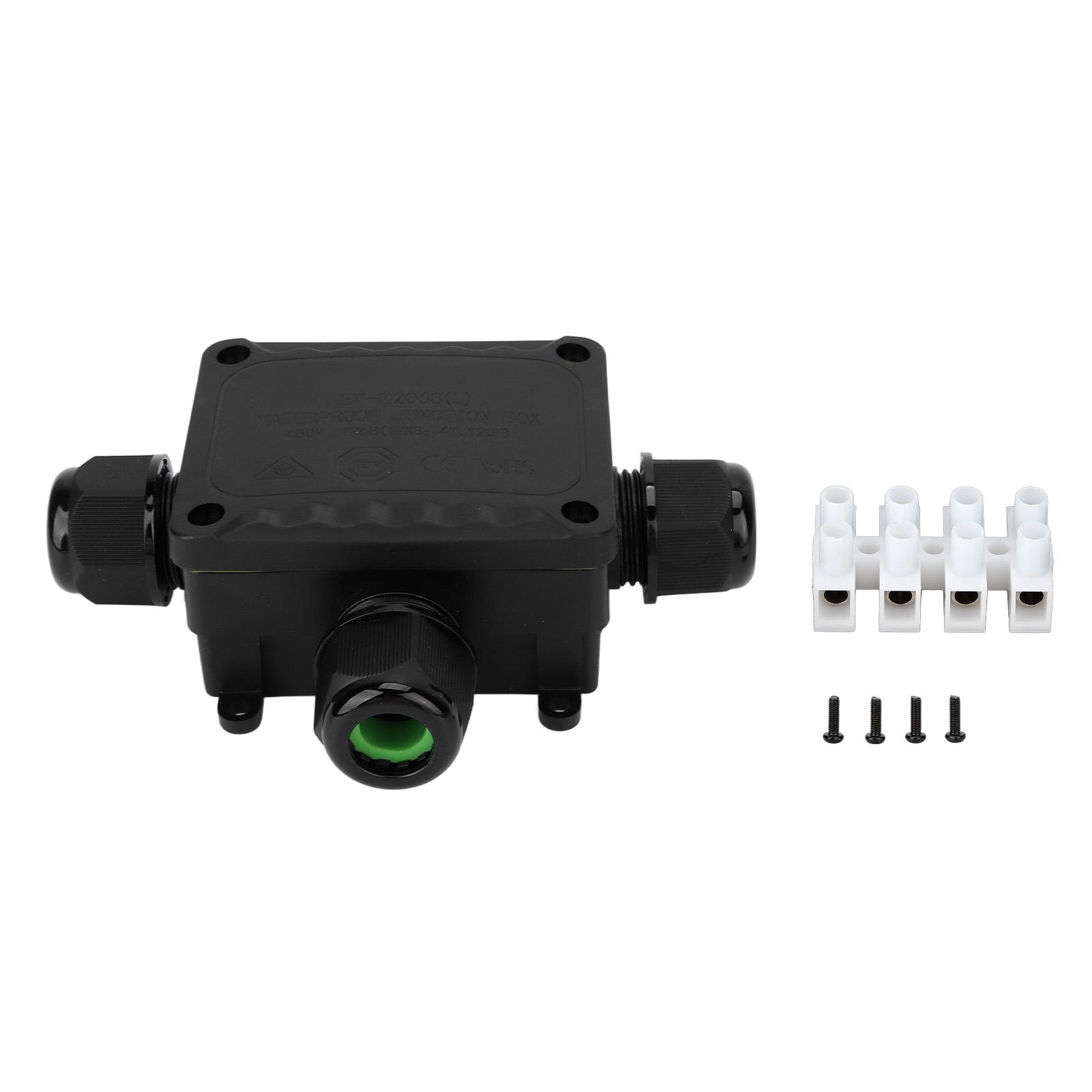 Konnwei Waterproof Junction Box 10 To 14Mm Electrical External Junction Box For Led Billboards Led Tunnel Lights