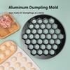 37 Hole Aluminum Dumpling Mold, Batch - Making Tool for Home Kitchen Handmade Dumpling Pastry Pressure Cutter Home Kitchen Tools