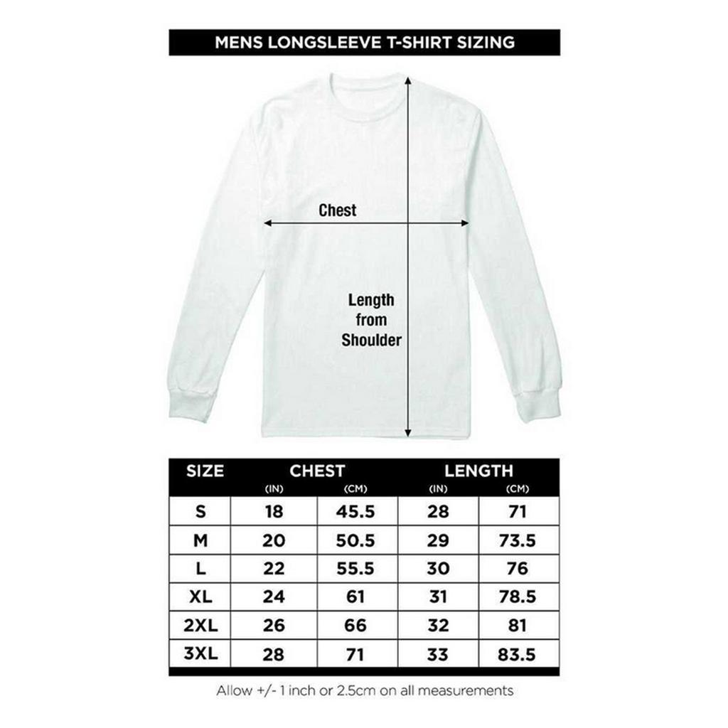 Bruce Lee Unisex Adult Stance Long-Sleeved T-Shirt