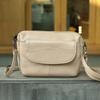 Urban Explorer Women's Full-Grain Leather Crossbody - Slim Sling Bag for Daily Commute & Outdoors, Anti-Theft Mini Square Purse