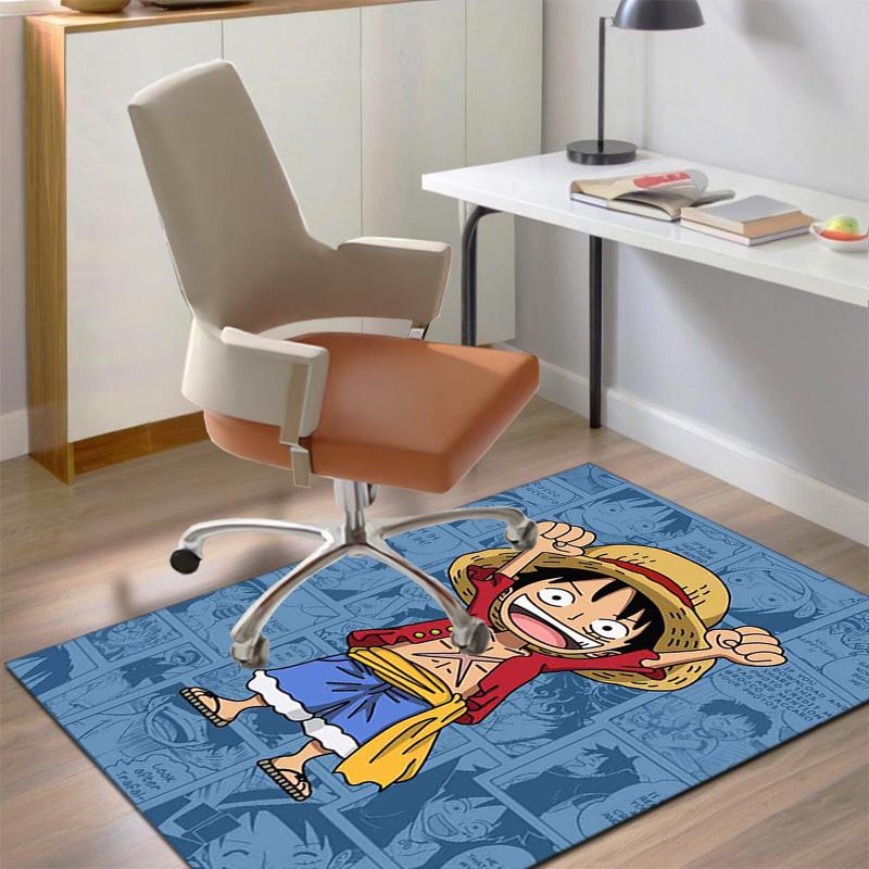 Starring the Japanese cartoon ONE PIECE Monkey D. Luffy carpet is suitable for living room and bedroom doormats office balcony decorative carpet V21