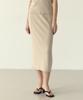 210EDIT Women'S Ribbed Knit Skirt - 3 Colors [Zg2Ss530]