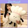 Plush Badminton Shaped Cushion With Pp Cotton Filling For Living Room Decor And Gift Use