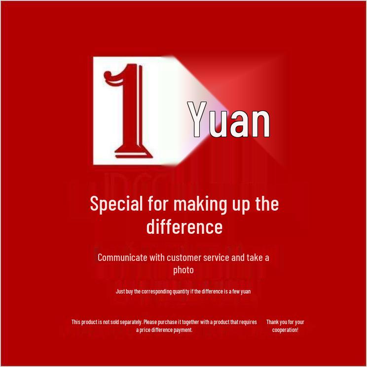 One Yuan for Price and Shipping Adjustment 1