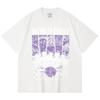 230 Gsm 100% Cotton Demon Slayer V90 Infinity Castle Print Unisex Heavy Cotton T Shirt