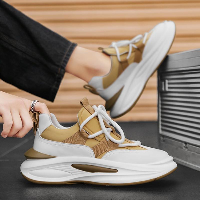 Thick Platform Breathable Man Casual Sneaker Jogging Lightweight Summer Sale High Quality Athletic Wide Gym Sports Shoes for Men