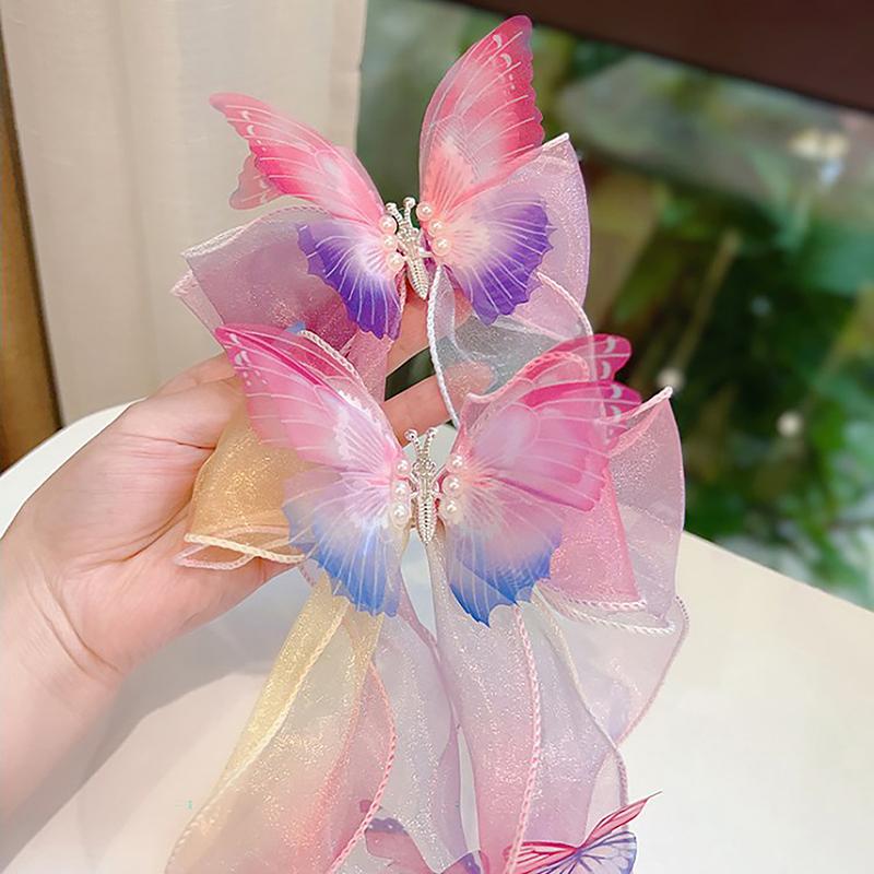 Haarschmuck für Kinder, Schleifen, Bänder, geflochtene Haarnadeln, Kopfschmuck, Prinzessin