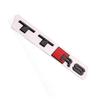 G2For qq1 TT Sports Car Modified Label Text TTS/TTRS Car Boot Cover Badge Lettering Logo Sticker Emblem Auto Decorate Accessories