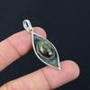 Daughters Day Deal Oval Labradorite Gemstone 925 Sterling Silver Ethnic Pendant