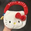 1/2 Pcs Cute Sanrio Hello Kitty Plush Handbag Wristlet Coin Purse Large Capacity Casual Storage Bag Girly Heart Clutch Gifts