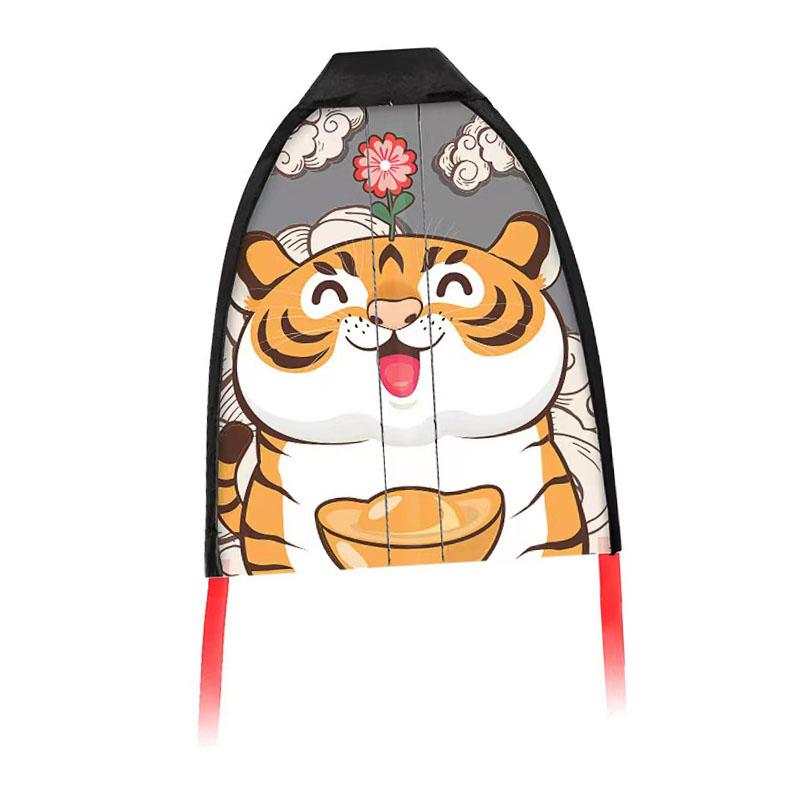 Children's Thumb Ejection Kite Thumb Ejection Kite Small Funny Outdoor Sports Games Birthday Gifts Tiger