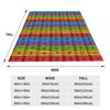 Elements Of The Periodic Table 1 Blanket Soft Warm Flannel Throw Blanket Bedspread for Bed Living Room Picnic Travel Home Sofa