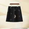 Chic Petite A-Line Sequin Skirt for Women - Spring/Autumn 2026