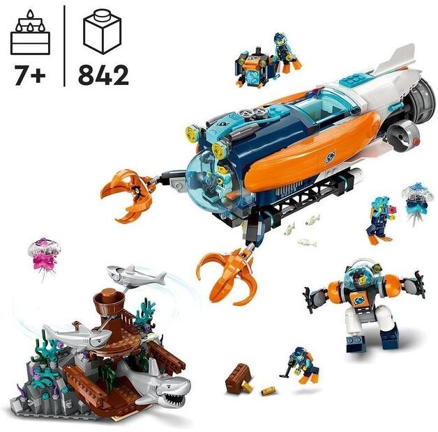 LEGO City 60379 Подводная лодка исследователя морского дна