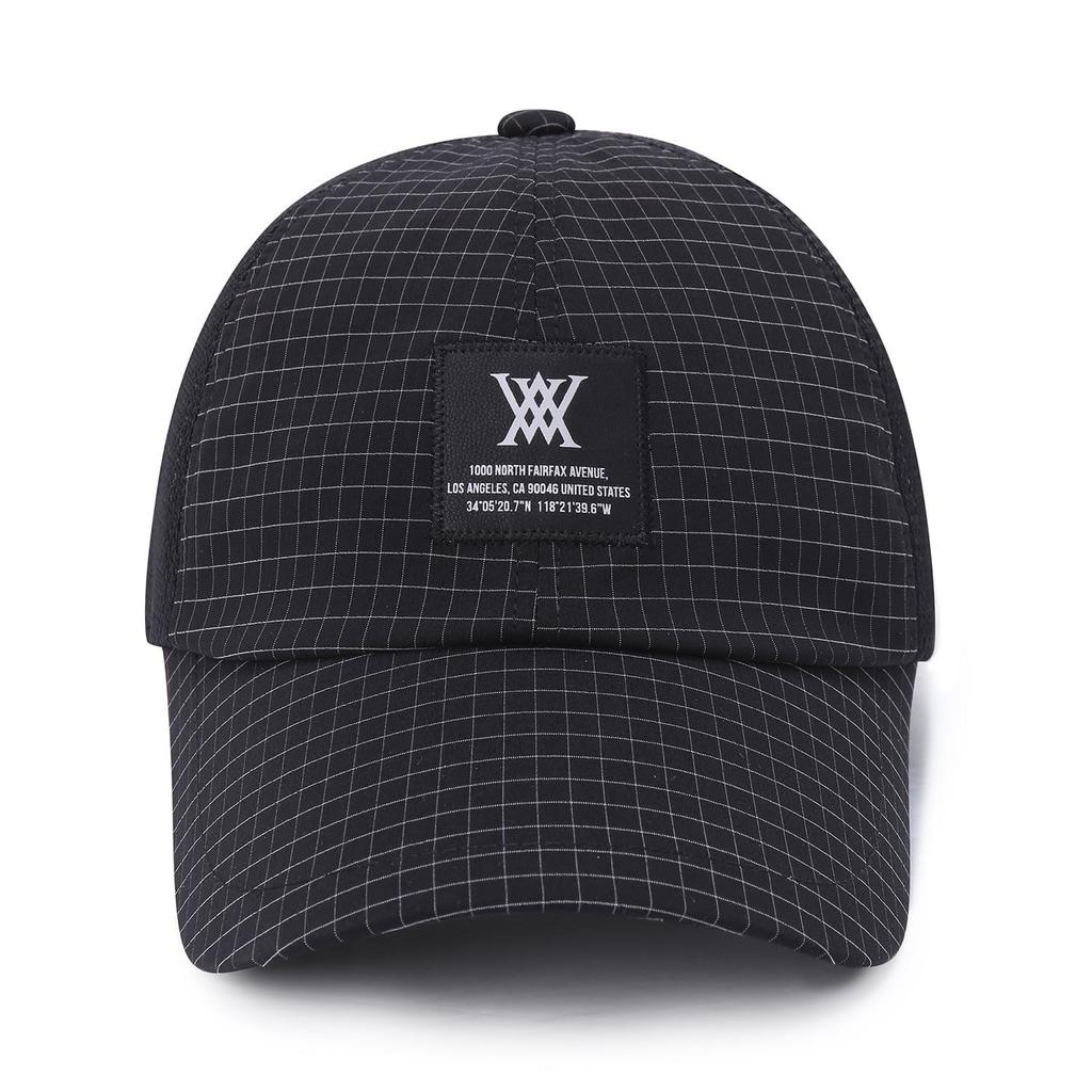 Pánská síťovaná čepice na rty, černá AGEUMCP01 [Anew Golf]