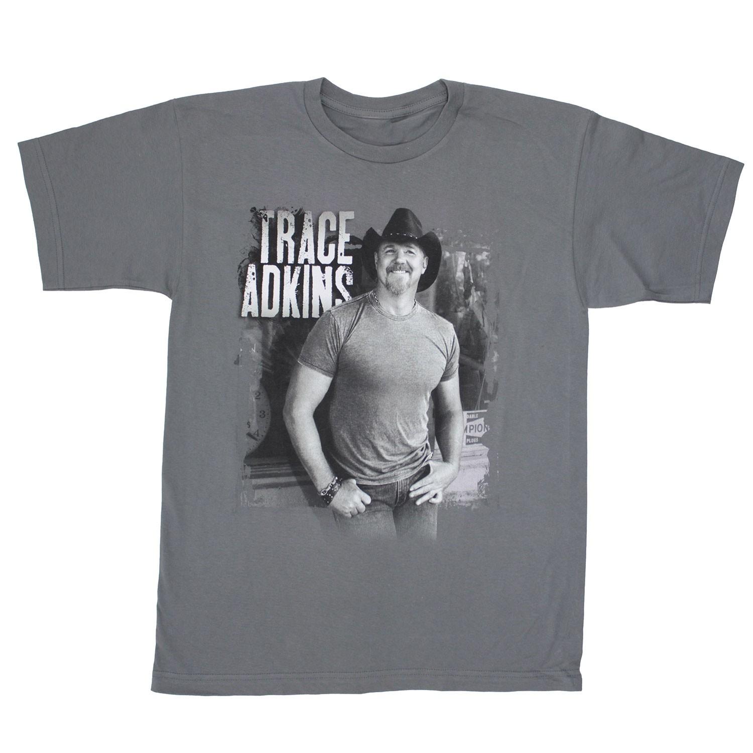 Men s Trace Adkins Tour 2013 T-shirt X-Large Grey 3XL