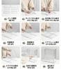 Transparent Storage Box with Partition Dustproof and Moisture-resistant Acrylic Display Case Organizer Box for Figure Display