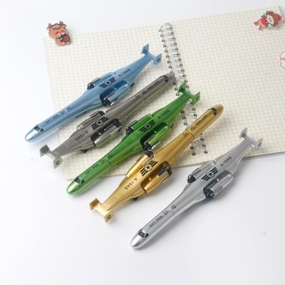 Back To School Season 1pc 0.5mm Fashion Helicopter Shape Retractable Neutral Pen, Multiple Colors New Neutral Pen Stationery Gift for Student Reward