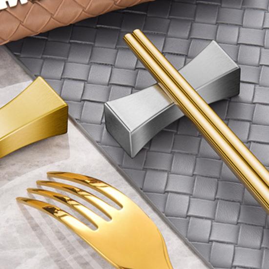 Essstäbchenhalter, Edelstahl, Gabel, Löffel, Besteckhalter, leicht zu reinigen, Essstäbchenhalter für die Küche zu Hause