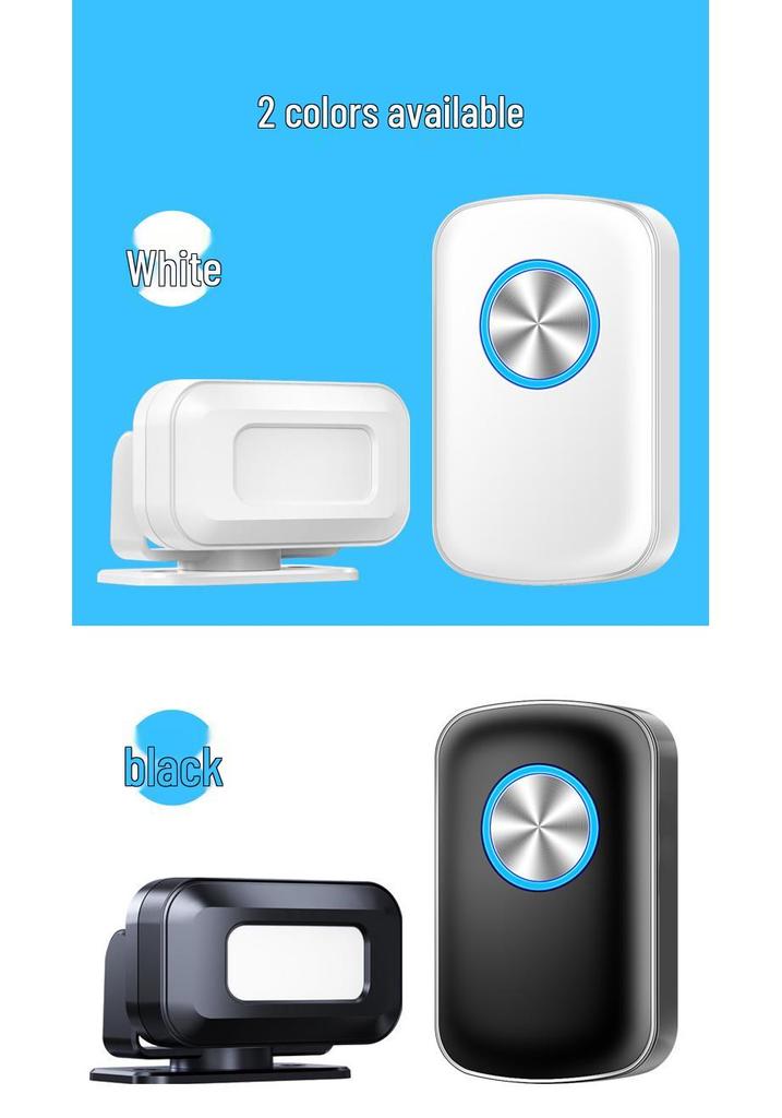 Sensor Entrance Split-Type Doorbell Greeter - Arrival Reminder with Ding-Dong Chime