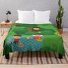 Manta de Picnic Sasquatch Sigiloso Camping Peludo Para Sofá Delgada Mantas de Cama