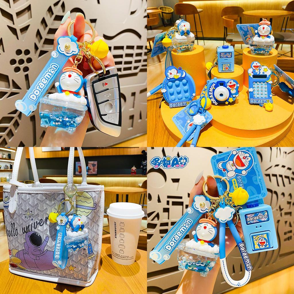 Dlamxl Doraemon Keychain Pendant For Cars And Bags Cute And Creative Acrylic Material