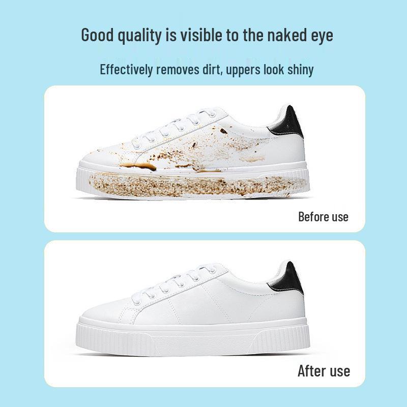 Water-Free White Shoe Cleaning Wipes