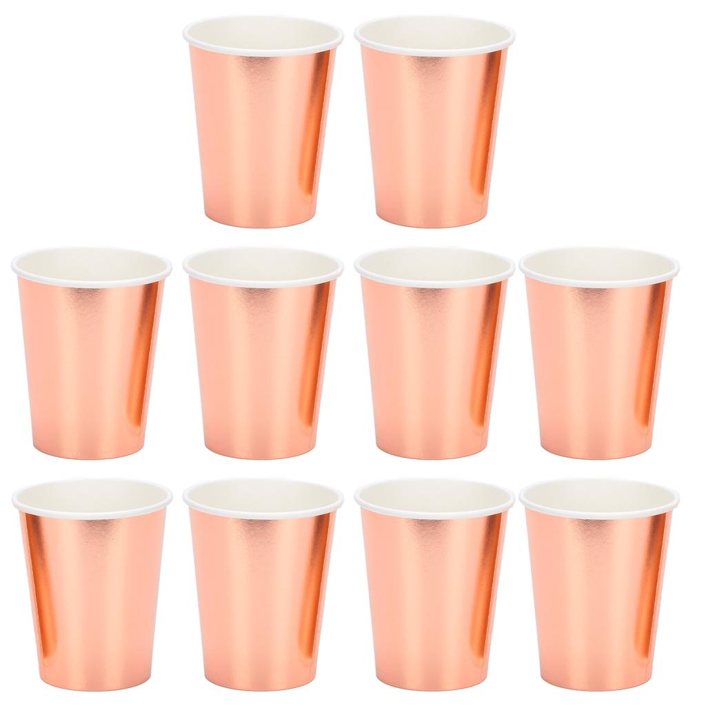 20pcs Paper Cups Drinking Compostable Cup Recyclable Juice Cup for Party Coffee Tea