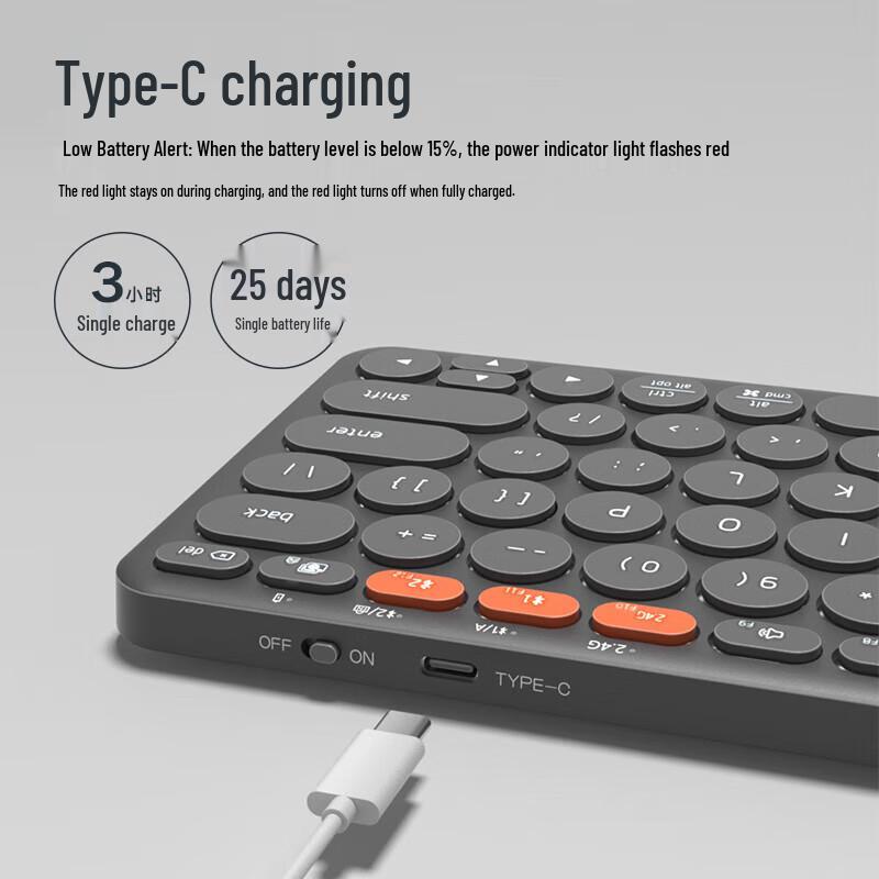 

HP K231 Ultra-Thin Dual-Mode Wireless Keyboard