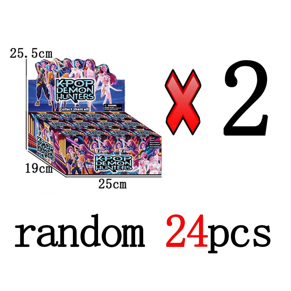 Kpop Dämonenjäger Mystery Box Anime Figur Spielzeug Niedliche PVC Sammelpuppe Modell Schreibtischdekoration Geburtstagsdekoration Geschenke