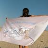 Cute Cat Mikko I-illustrations Microfiber Beach Towel Absorbent Quick dry Soft Yoga Swimming Resort Mountain Climbing Towel