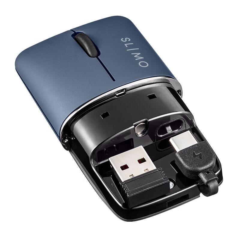 Sanwa SLIMO Portable Dual Mode Wireless Mouse