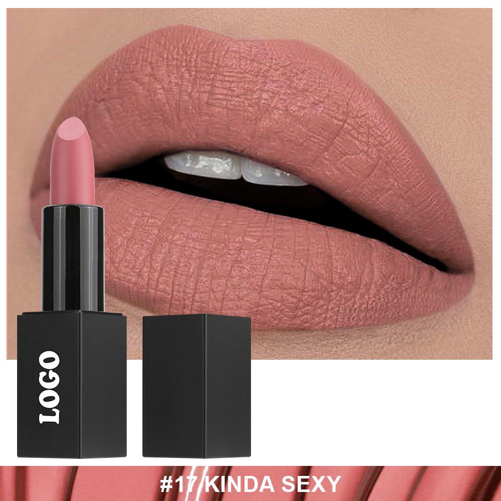 Matte Long-Lasting Non-Stick Lipstick for Cross-Border Beauty