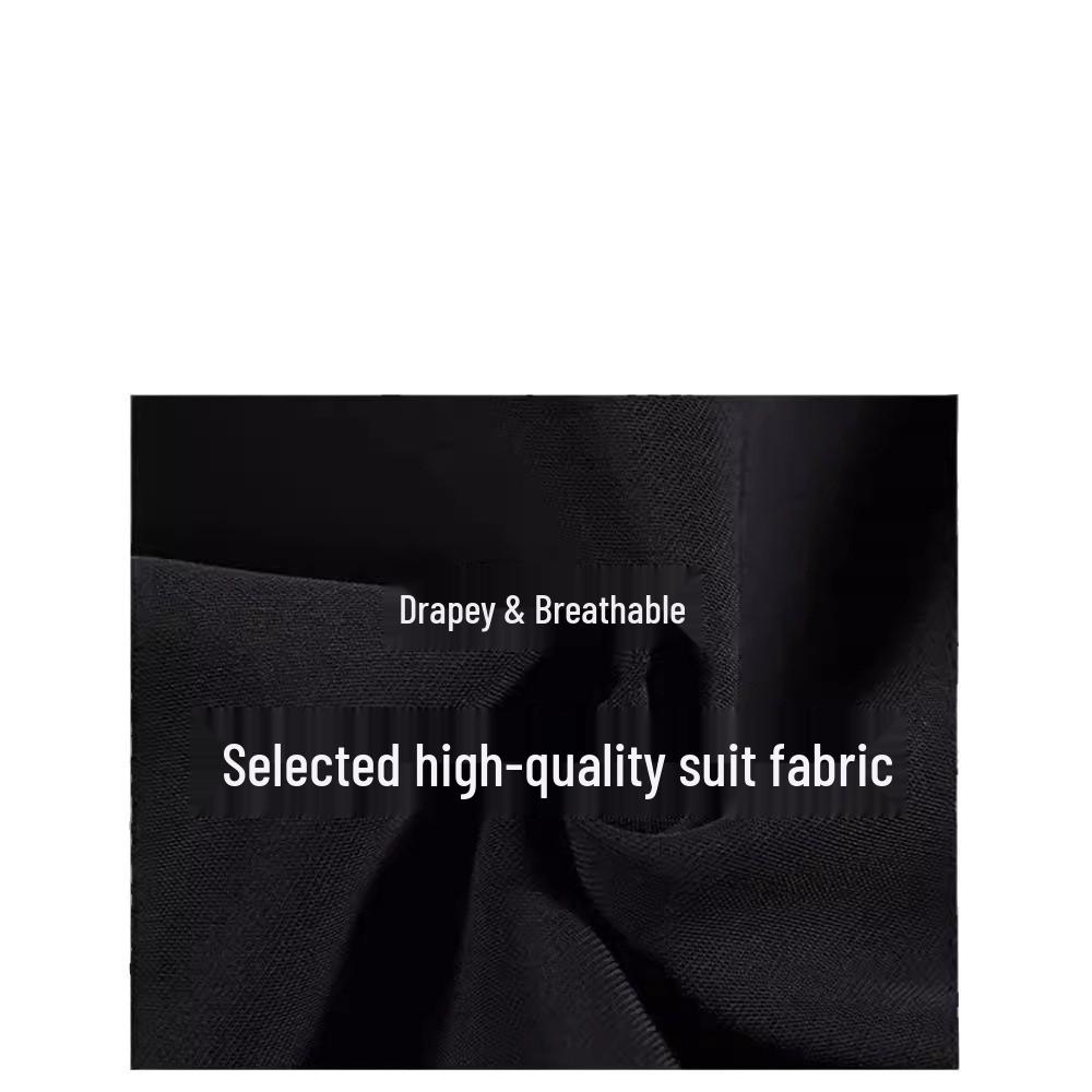 Spring 2024 Women's High-Waisted Slimming Loose Wide-Leg Suit Pants