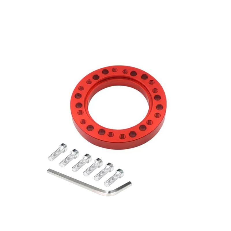 Neue Lenkradnabe 1/2 ZOLL Distanzstück Lenkradnaben-Boss-Kit Adapter Distanzstück 13mm 24 Loch Auto Lenkrad Adapterplatte