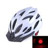 Bicycle helmet with tail lights, bicycle riding, mountain road bike helmet, integrated cycling cap