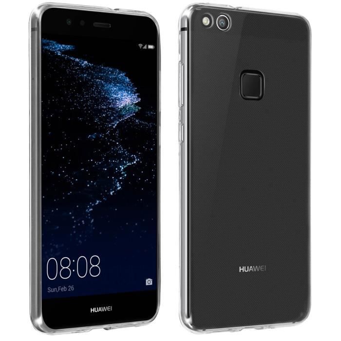 Protection Pack - AVIZAR - Huawei P10 Lite - Silicone Case - Tempered Glass Film - Full Protection