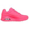 Skechers Uno Low top Casual Shoes Women's Pink 73667-HTPK