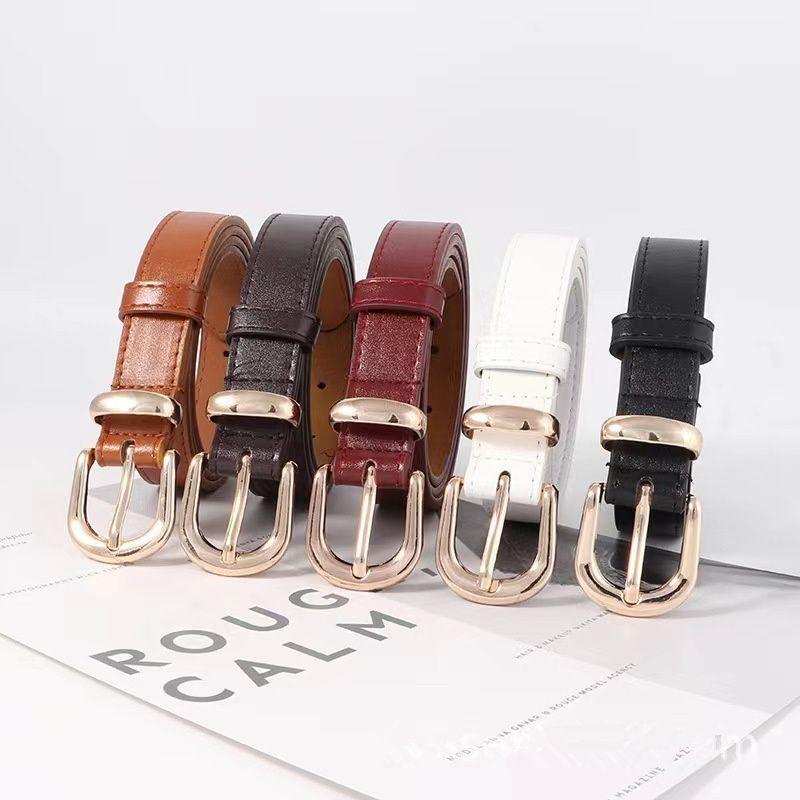 Vintage Stylish Womens Pu Belt For Summer Casual Wear With Buckles Alloy