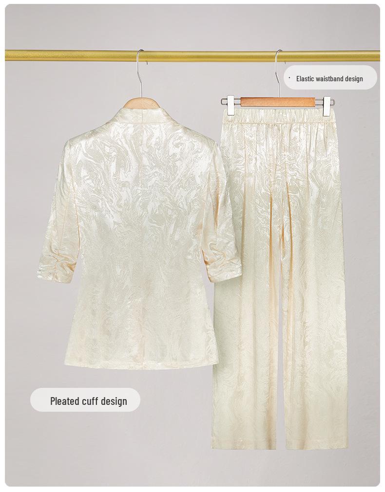 Xiangchun Bird Women's High-End Short-Sleeve Suit Set - Summer Professional Wear