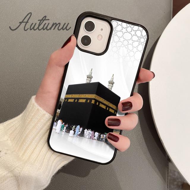 

Holy Mosque Makkah Phone Case for iPhone 17 Air 15 16 11 12 13 14 Pro Max Plus Cover coque Fundas Shell iPhone 16plus