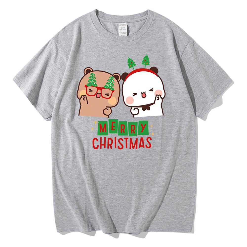 Bubu Dudu Xmas T-shirt Grunge for Spring/Summer Fashion 100% Cotton Tshirt Funko Pop Men/women High Quality Short Sleeve Clothing