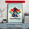 Incredibox Customize Your Name Diamond Painting Round Diamond Diy Frameless Holiday Artwork Suitable For Home Office Wall Decoration