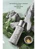 Pure Titanium Double-Layer Thermos Cup with Magnetic Suction and Bamboo Joint - Tea Steeper & Business Gift Cup
