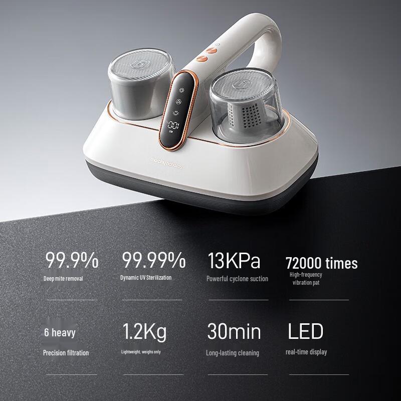Cordless Handheld UV Mite Vacuum Cleaner CN Plug (adapter Included)